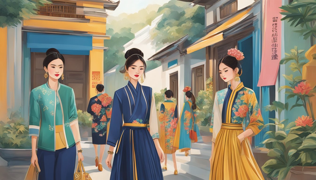Vibrant Vietnamese fashion brands emerge, showcasing unique designs and craftsmanship. Traditional motifs blend with modern aesthetics, reflecting the country's rich cultural heritage
