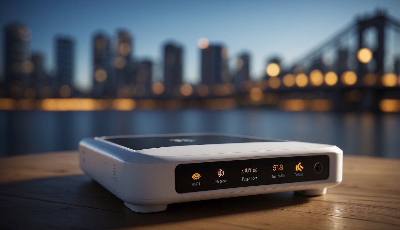 A Wi-Fi bridge connects two separate networks wirelessly. It extends network coverage and allows for the sharing of internet access and resources