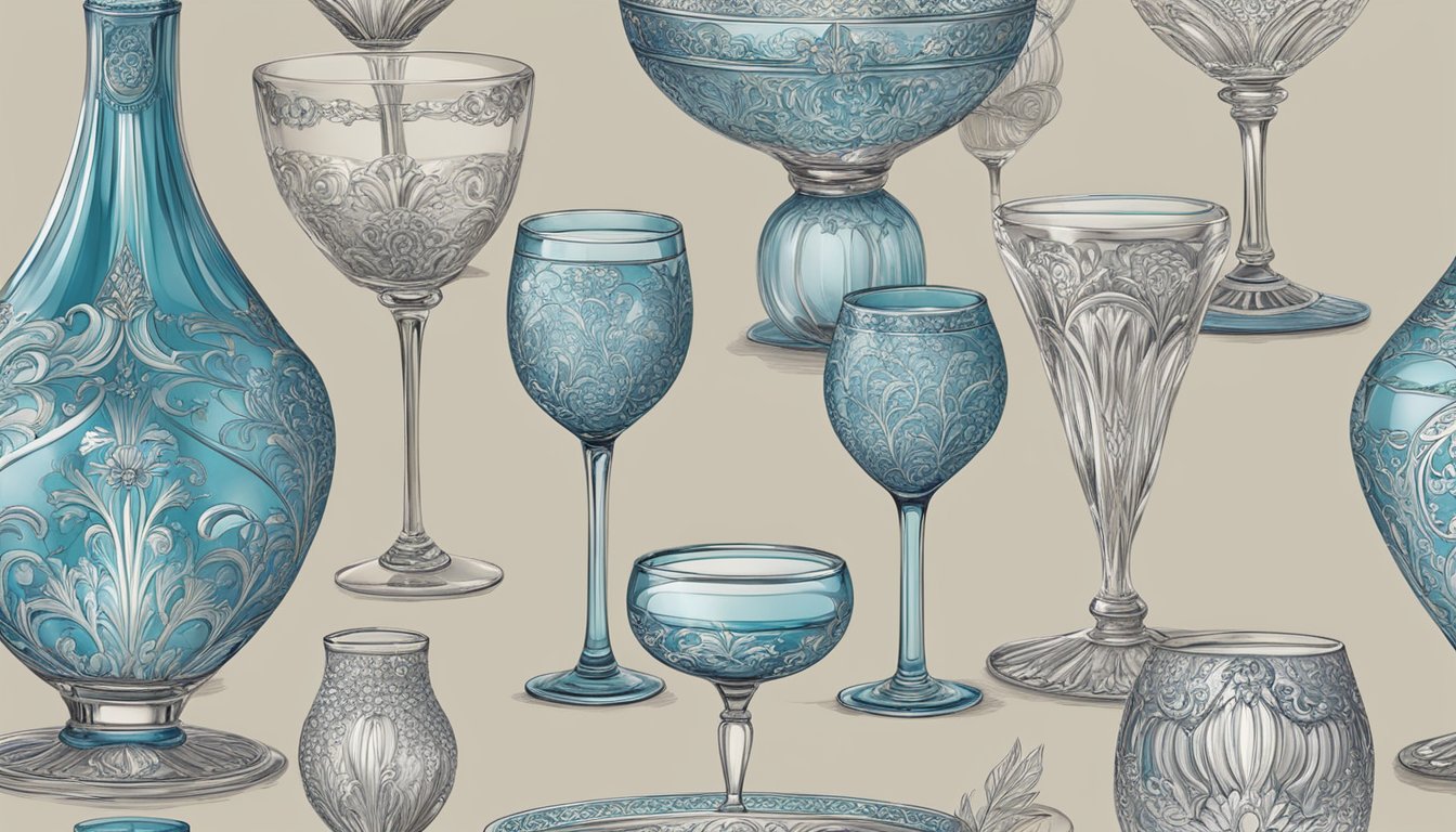 French glass brands collaborate, creating limited editions. Display unique designs, intricate details, and exquisite craftsmanship. Showcase elegance and innovation