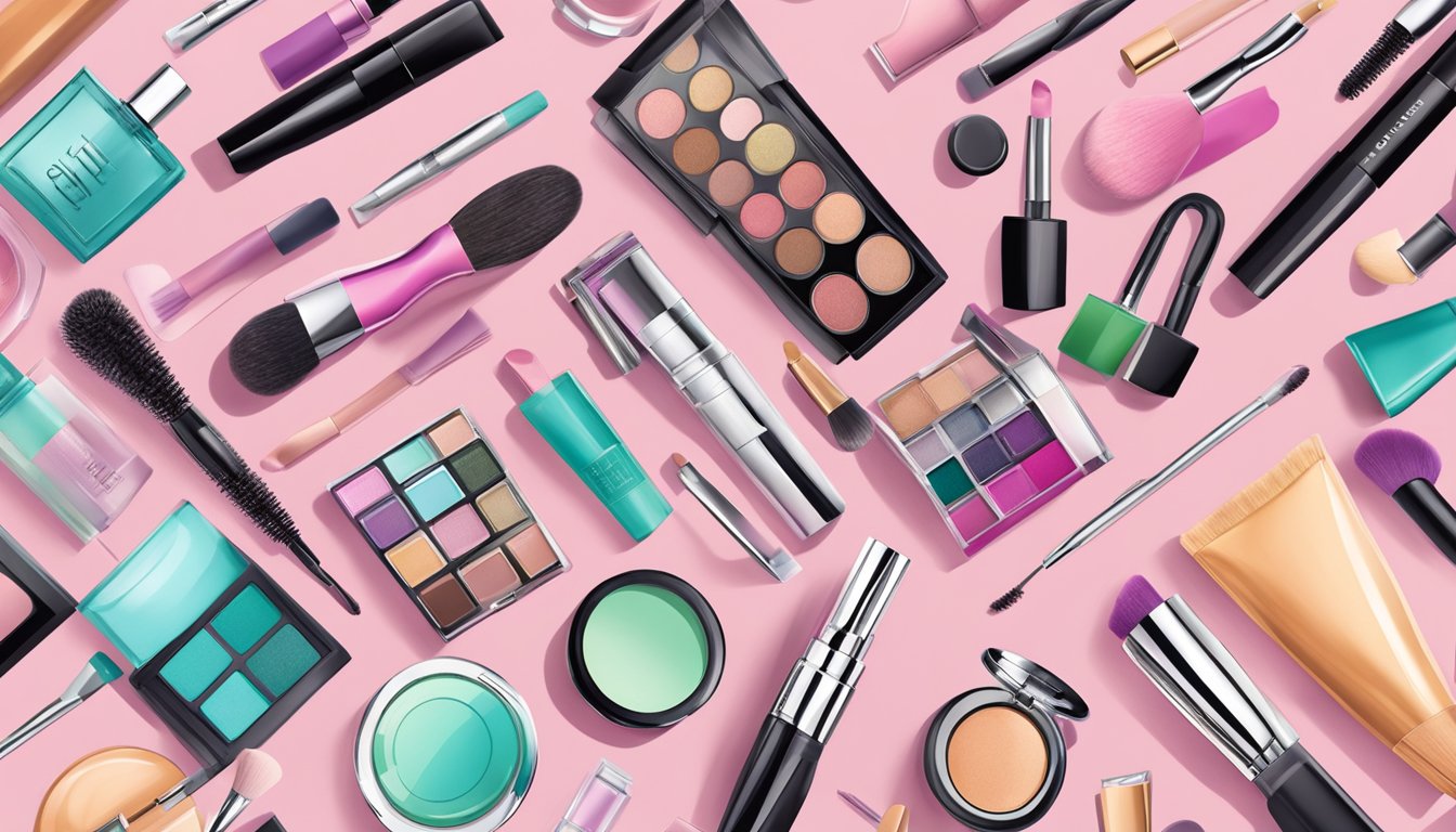 A display of Beauty Tools and Accessories from various makeup brands at Ulta