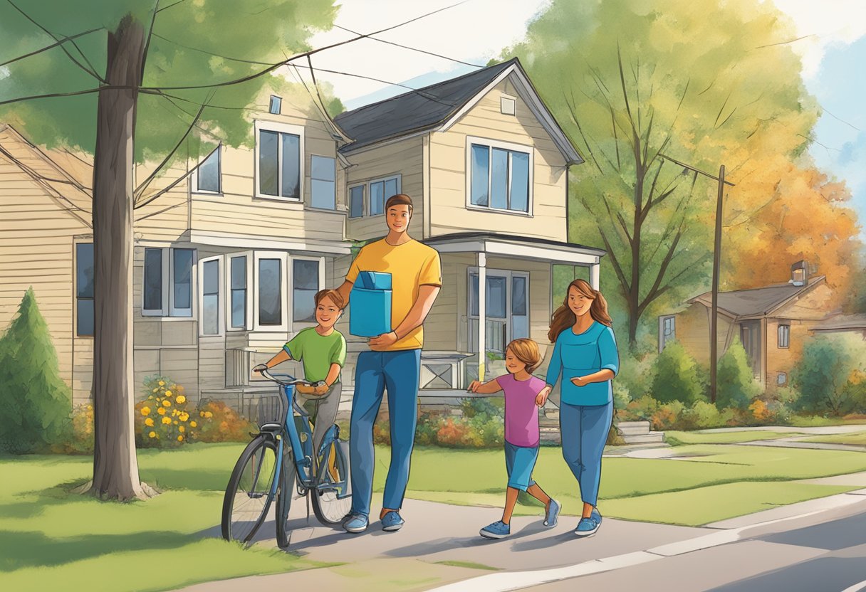 A family in Iowa receives benefits and protections under the FFCRA, while a self-employed individual also benefits from the act