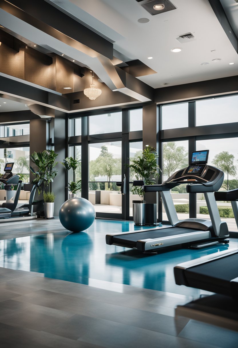 Luxury hotel in Waco with fitness center at 1700 South 2nd