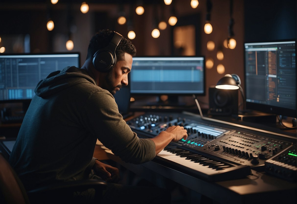 A type beat producer selects keywords strategically to focus on one, enhancing their brand and attracting the right audience