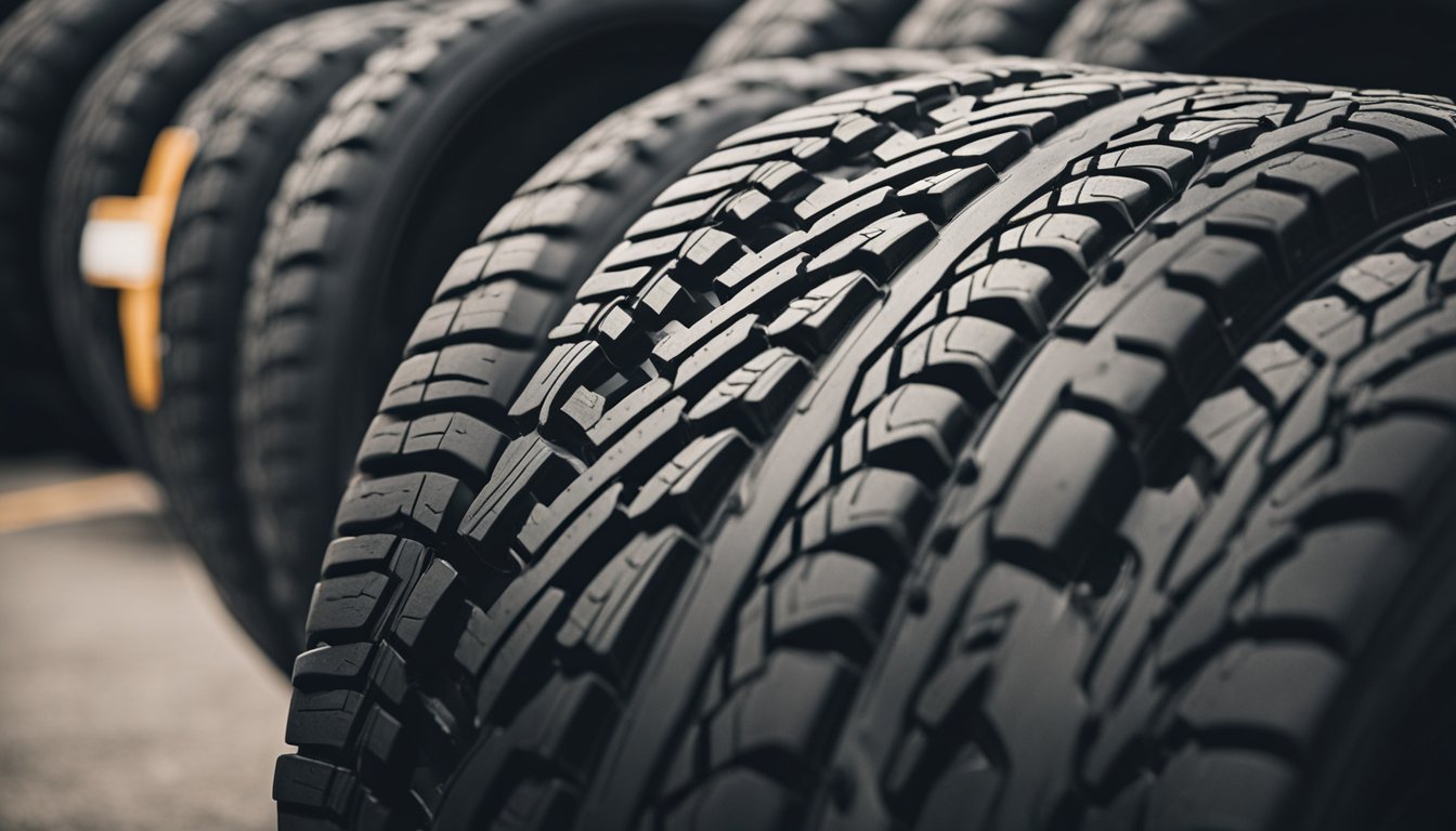 A Westlake tire with a strong and trustworthy image, symbolizing its history and reputation as a reliable and high-quality brand