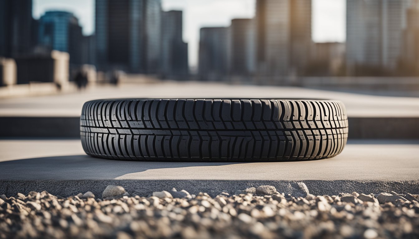 A tire with the Westlake brand name is shown in a clean and well-lit environment, with a focus on its durability and quality