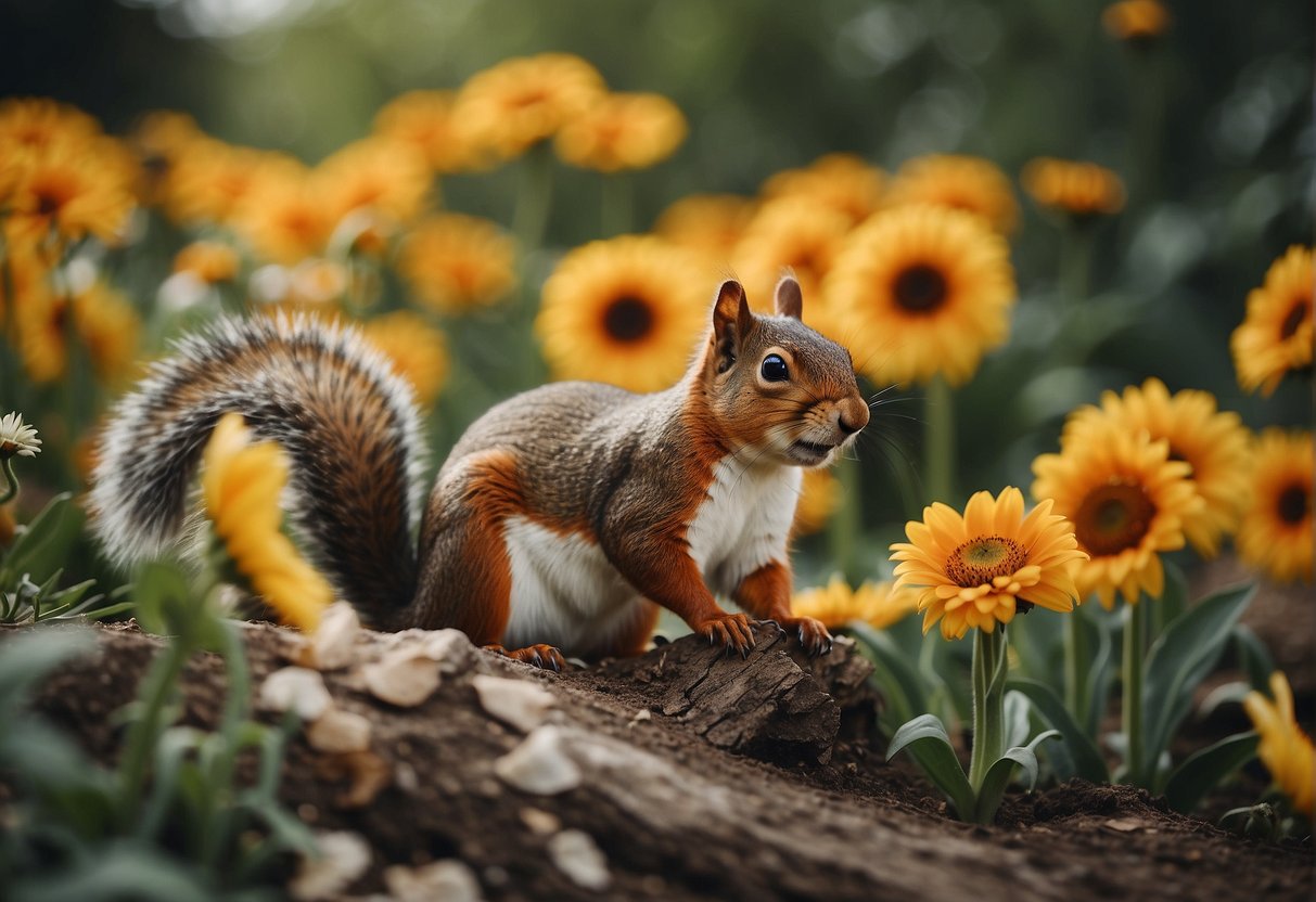 What Flowers Do Squirrels Eat: Unveiling Their Floral Diet Preferences
