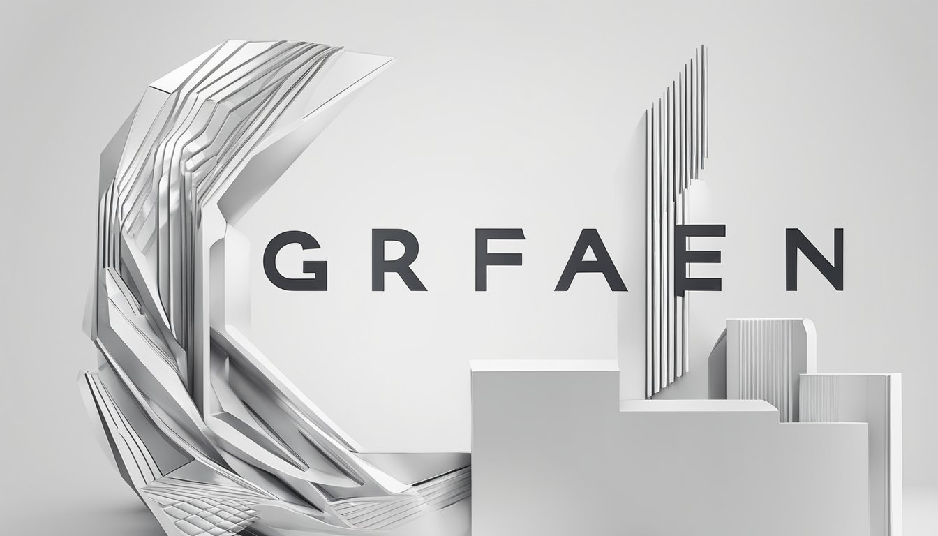 A sleek and modern logo of "Grafen" brand displayed on a clean, white background with bold, professional font