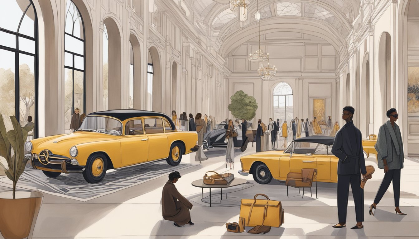 Bottega Veneta brand collaborates with global influencers, showcasing diverse cultures and styles. The brand's iconic products are featured in various settings, highlighting its international influence