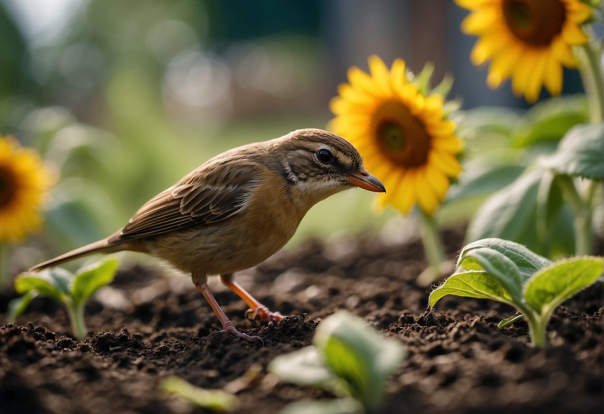 What Eats Sunflower Seedlings: Identifying Common Culprits in Your Garden