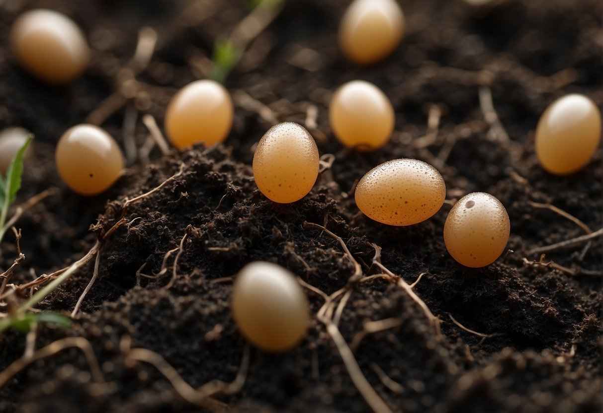 What Do Gnat Eggs Look Like in Soil: Identifying Pests in Your Garden