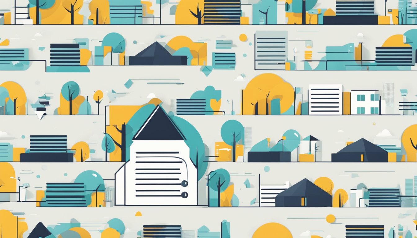 The "Frequently Asked Questions" logo is centered on a clean, modern backdrop with minimalistic design elements