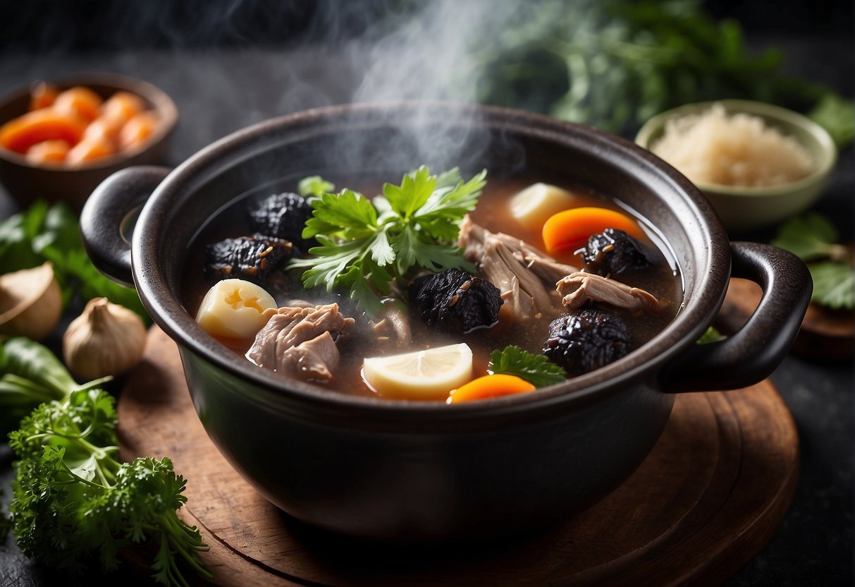 Chinese Black Chicken Ginseng Soup Recipe A Culinary Treat You Truly Seaco Online