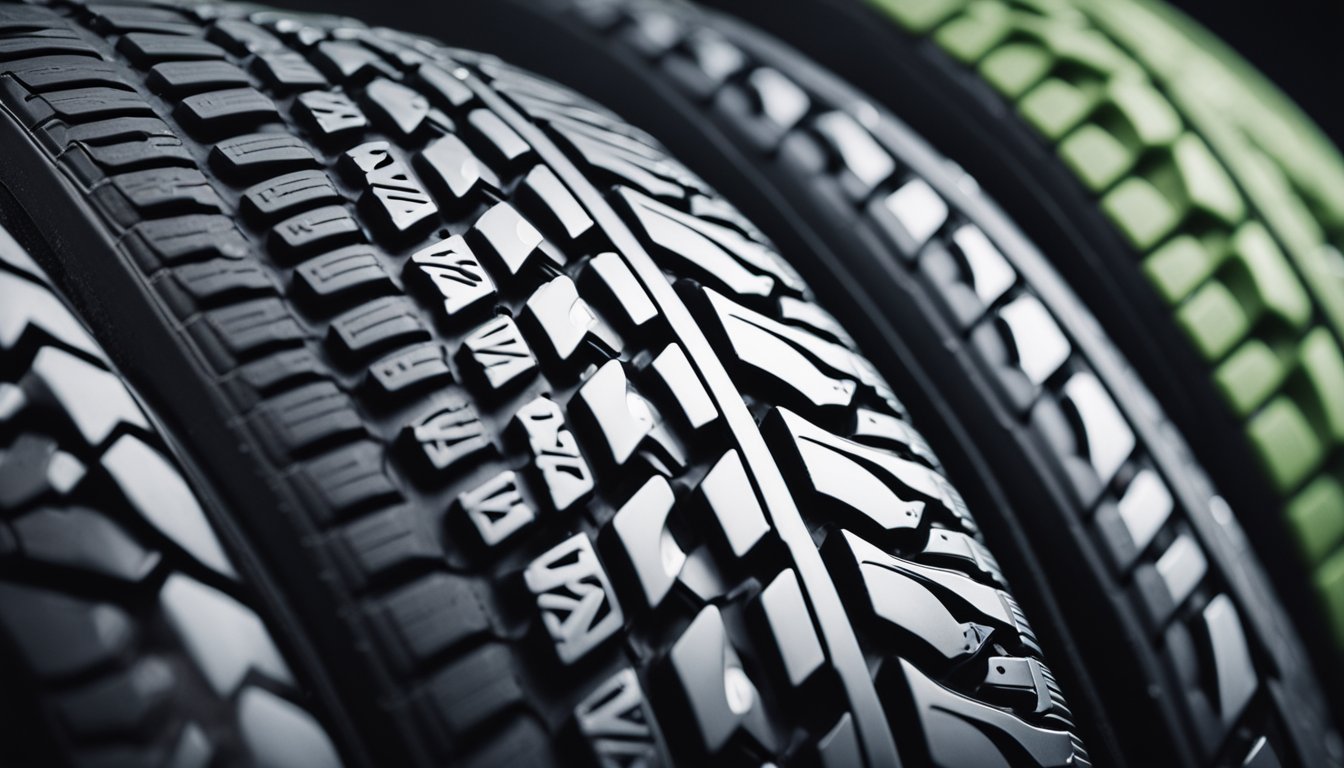 A tire with the brand "Xbri" is being reviewed and commented on positively