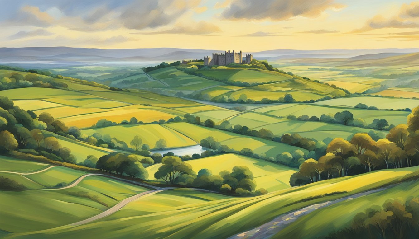 Rolling hills, ancient castles, and serene lakes define County Westmeath's artistic legacy. Vibrant colors and intricate details capture the essence of this picturesque landscape