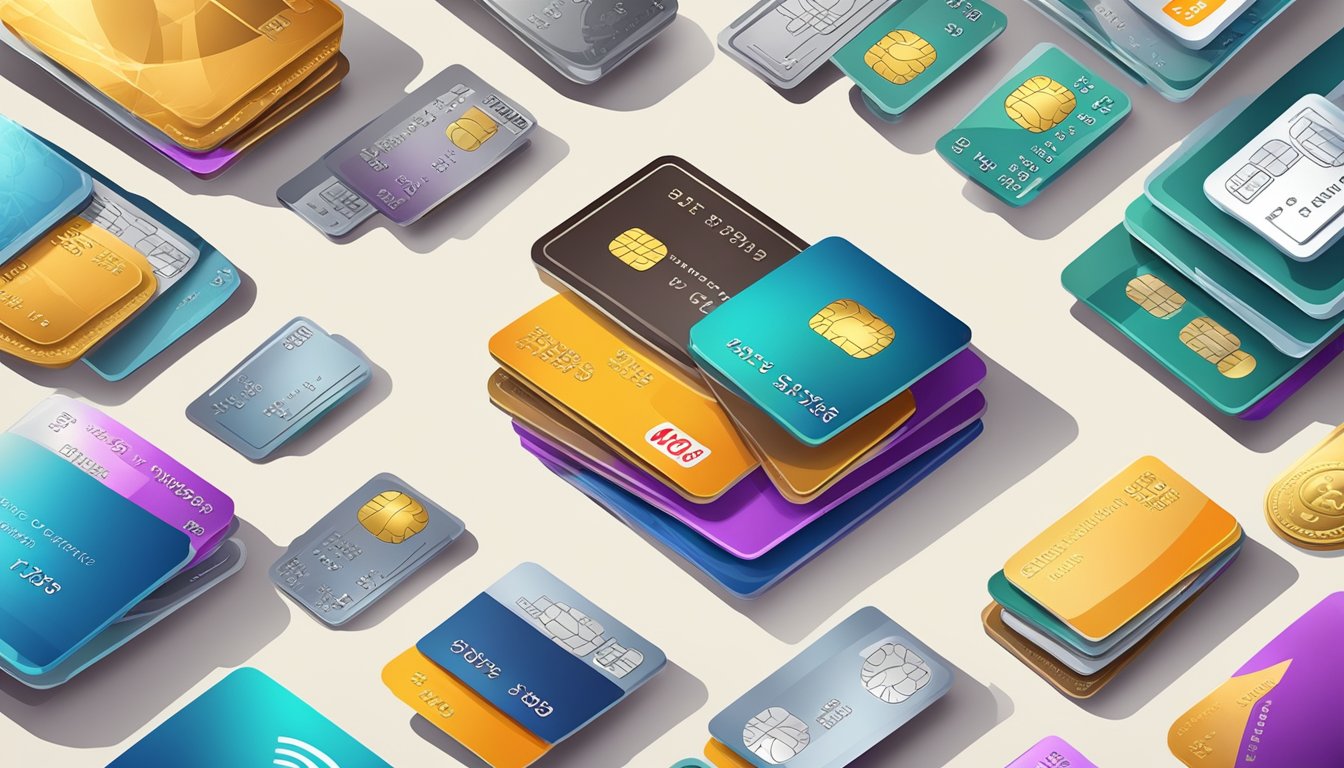 A credit card surrounded by various perks and offers, with a spotlight on the best rewards