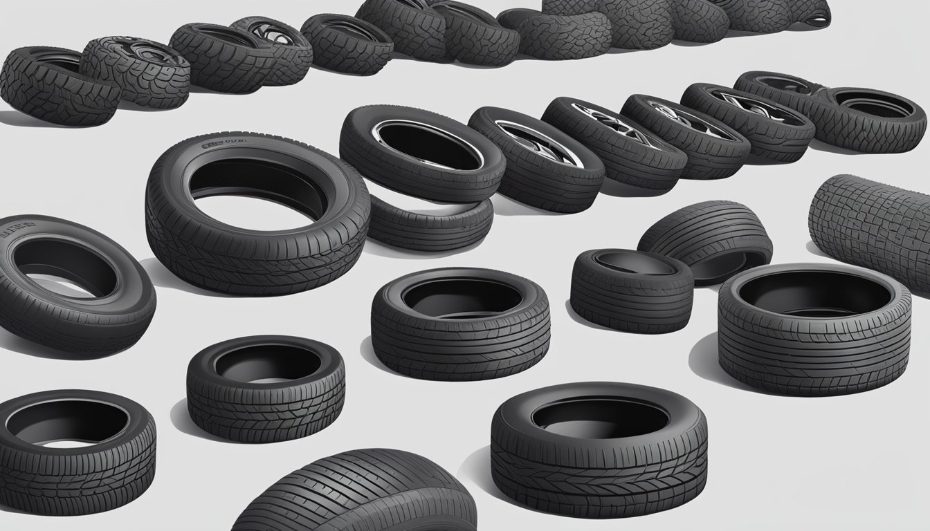 A range of Technic tire products displayed, showcasing their quality and durability