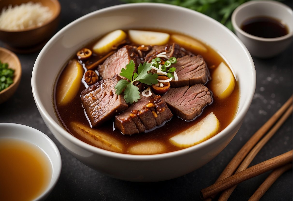 Chinese Braised Beef Brisket Daikon Recipe An Irresistible OnePot Me
