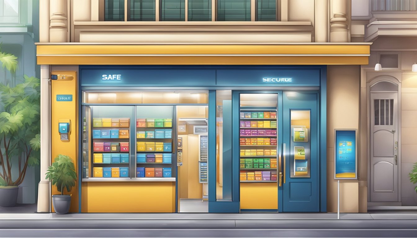 A secure store in Singapore sells safe boxes