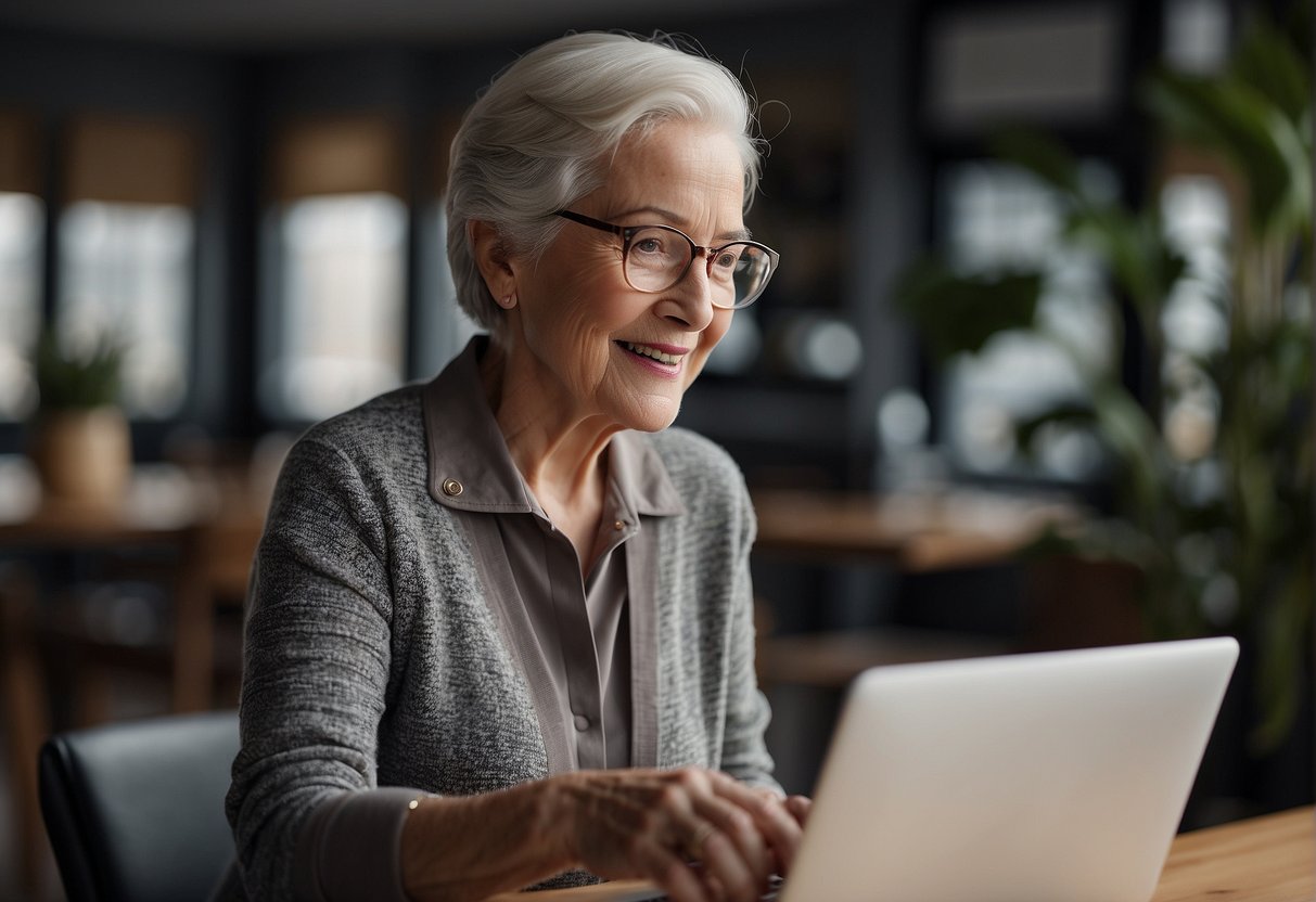 An AI system assists seniors with daily tasks, prioritizing ethical considerations and empowering them to maintain independence