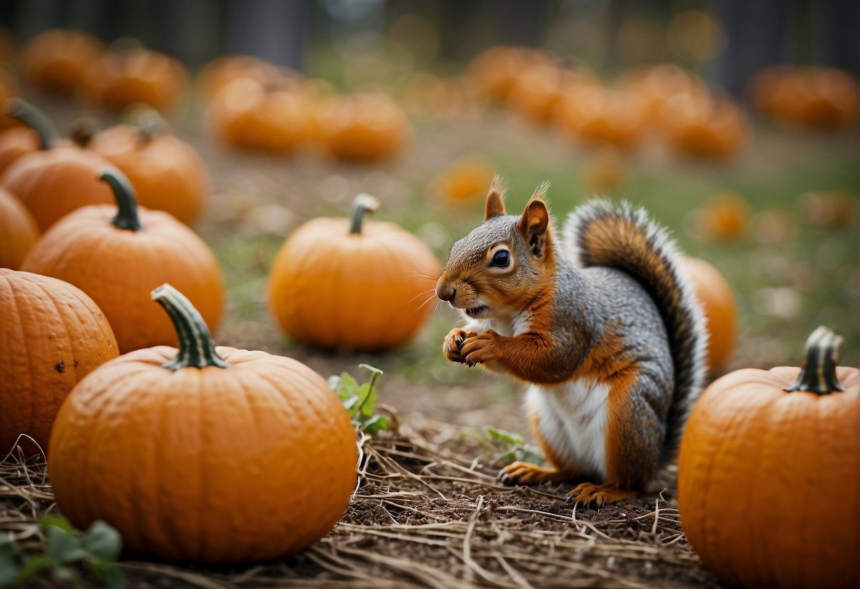 How to Keep Squirrels from Eating Pumpkins: Effective Strategies for Gardeners