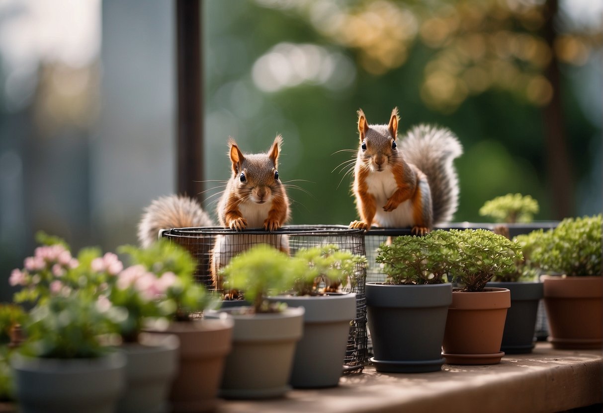 How to Keep Squirrels Out of Flower Pots: Effective Deterrence Strategies