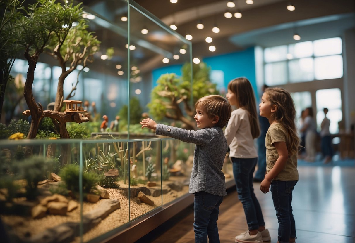 Children explore interactive exhibits at Missouri museums, learning about history and science while having fun during spring break