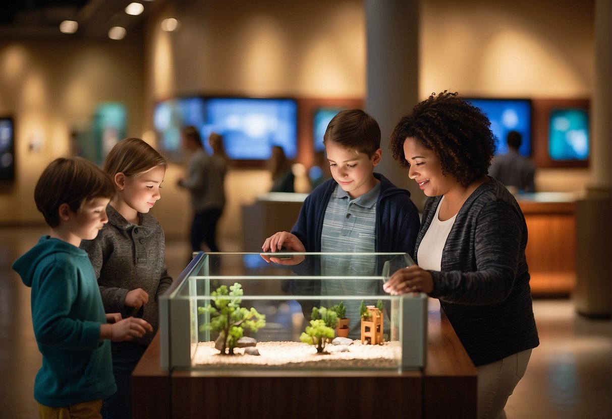 Families explore interactive exhibits in Missouri museums during spring break, learning and having fun