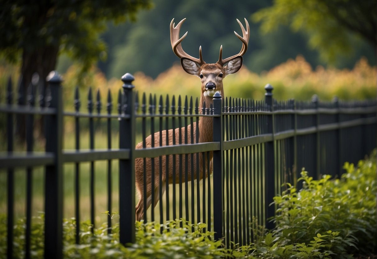 How Tall a Fence to Keep Deer Out: Effective Barrier Heights for Garden Protection