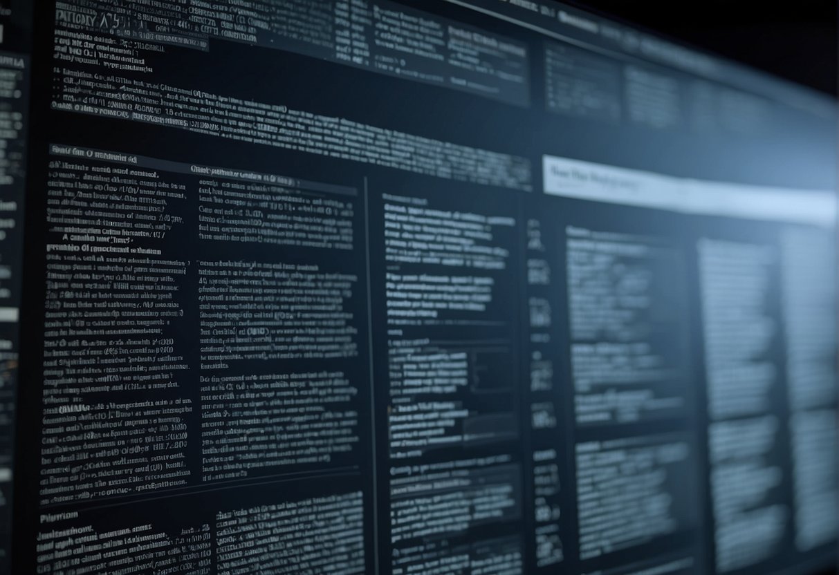 AI scans news articles, highlighting text and comparing it to databases. It flags potential misinformation but struggles with context and nuance