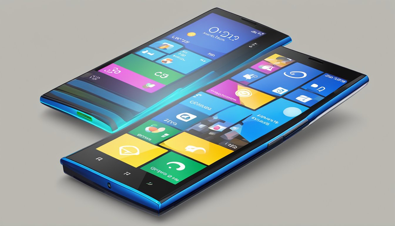 A sleek Nokia X3 02.5 is displayed on a vibrant digital screen, available for online purchase