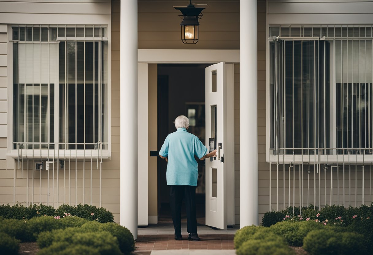 An individual with a criminal record is denied entry into an assisted living facility