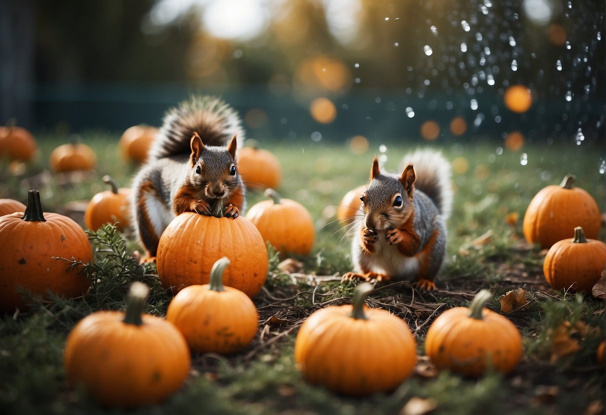How to Keep Squirrels off Pumpkins: Effective Strategies for Gardeners