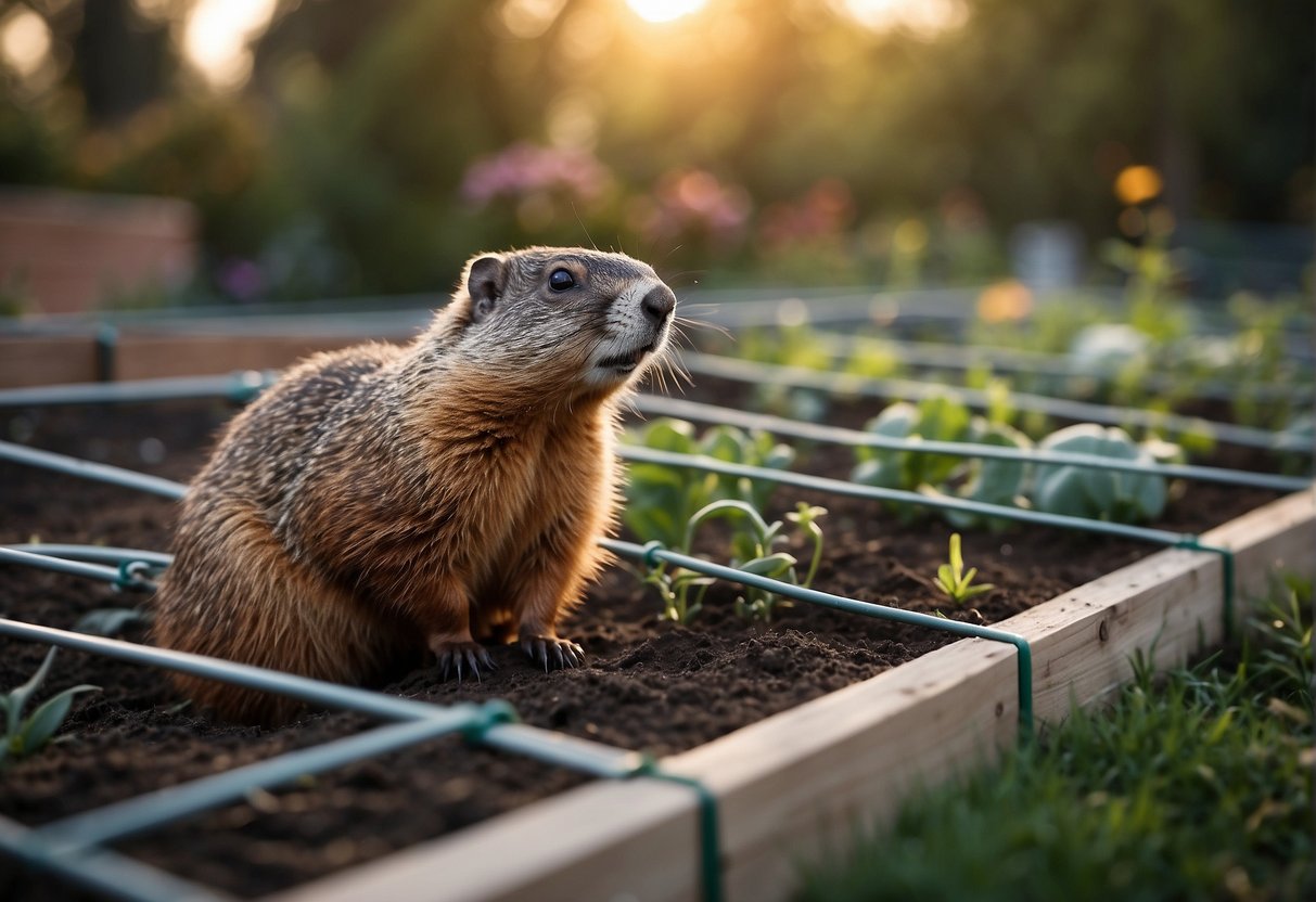 How to Keep Groundhogs Out of Raised Garden Beds: Effective Deterrence Strategies