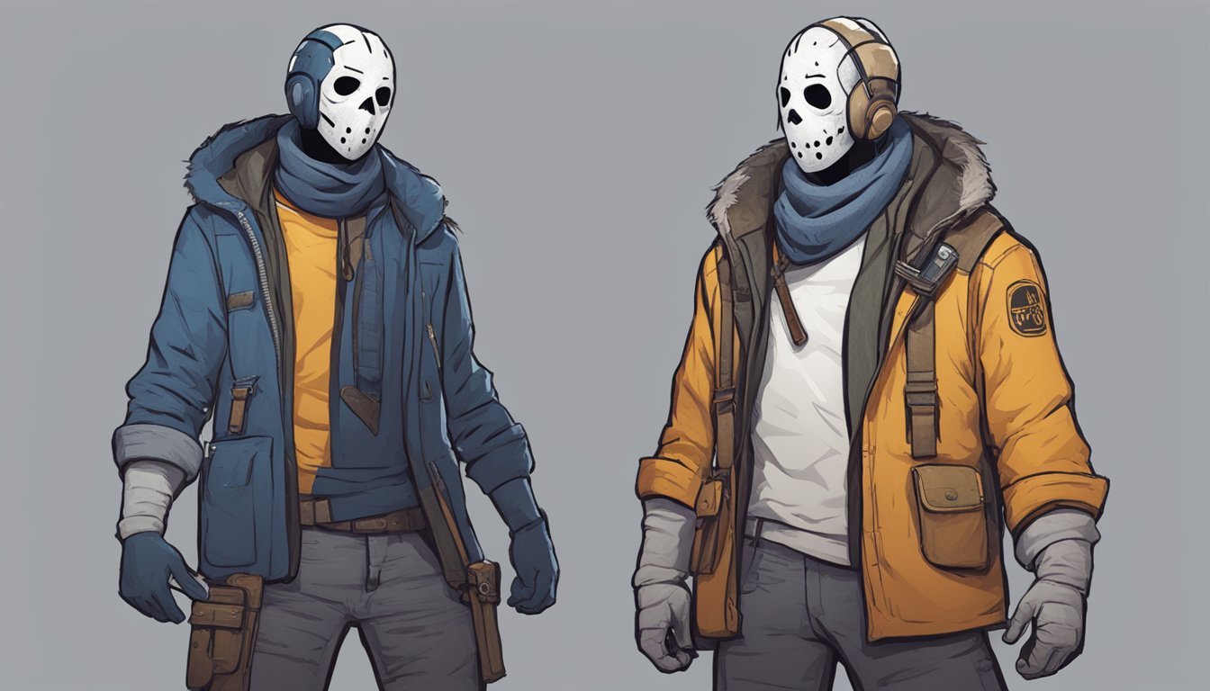 A game character carefully selects the best DLC options for Dead by Daylight, weighing the potential value and benefits of each purchase