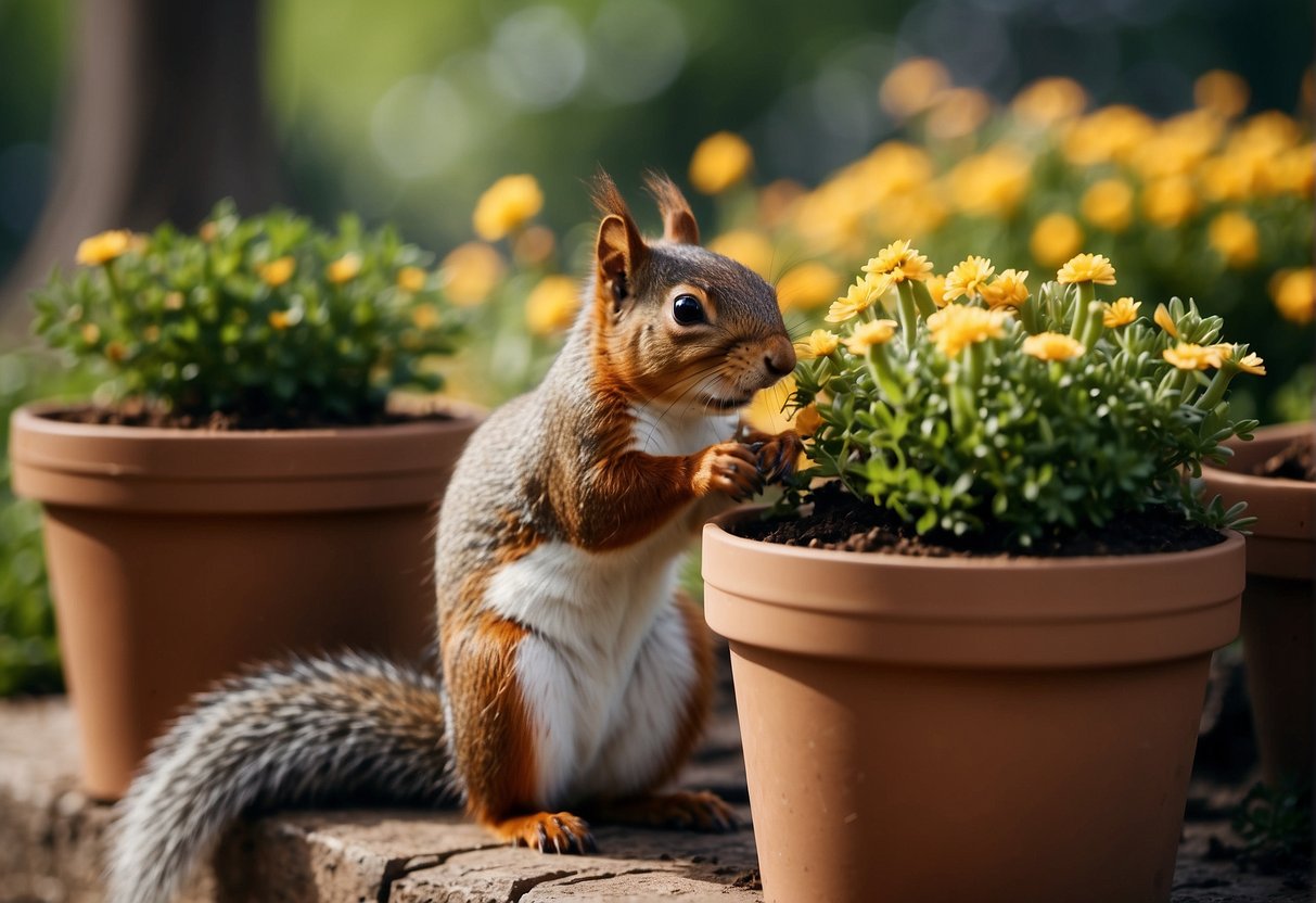 How Do I Keep Squirrels Out of My Flower Pots: Effective Deterrent ...