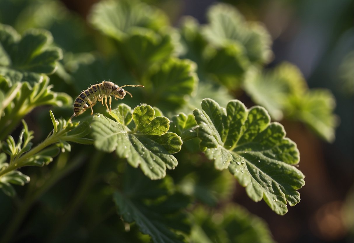 How to Get Rid of Caterpillars Eating Geranium Leaves: Effective Control Strategies