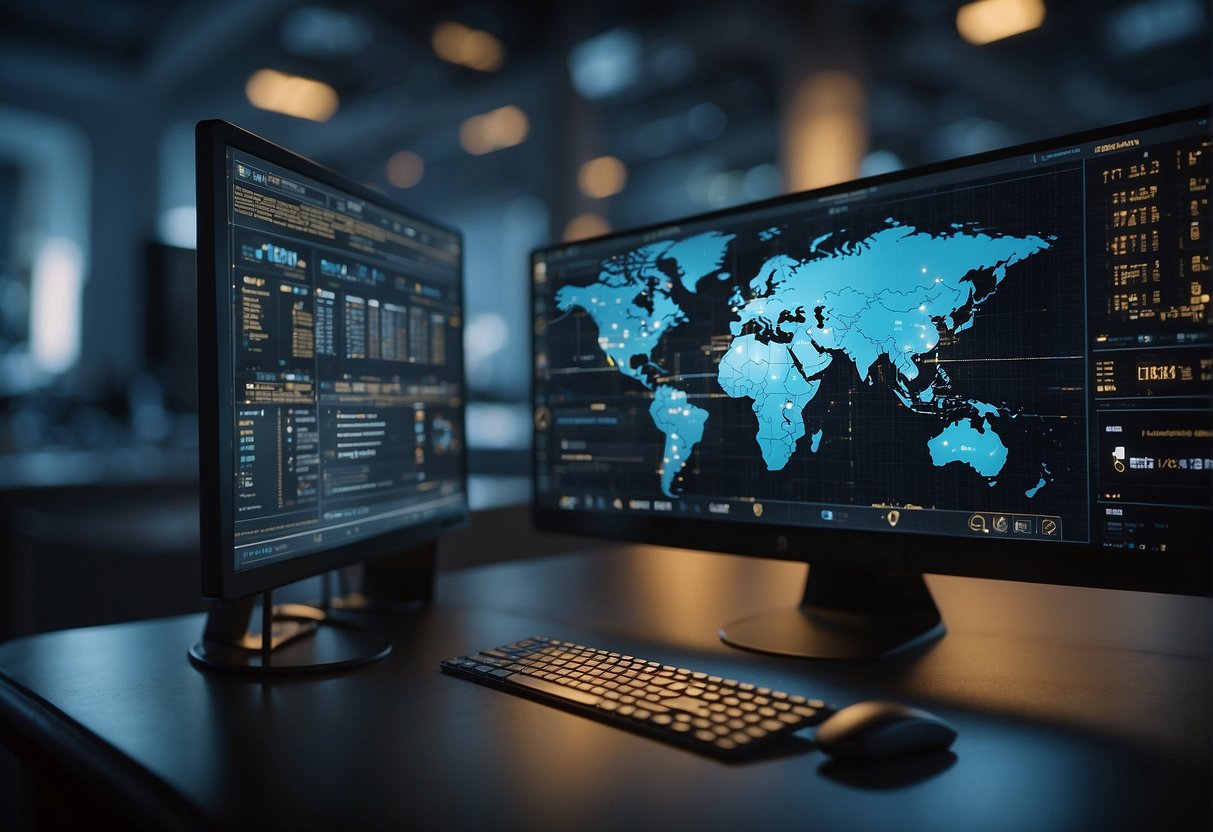 A computer screen displaying various AI algorithms with a user-friendly interface