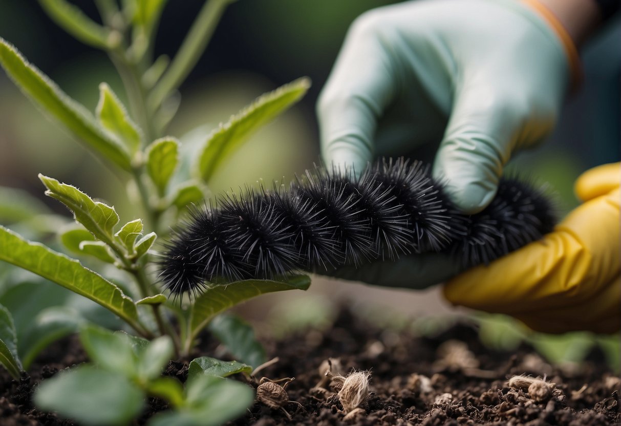 How to Get Rid of Black Hairy Caterpillars: Effective Control in Your Garden