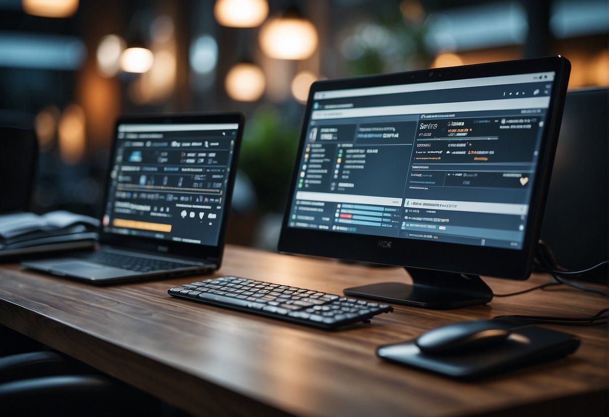 A computer screen displaying options for customization and extensions, with the Automatic1111 tool in use