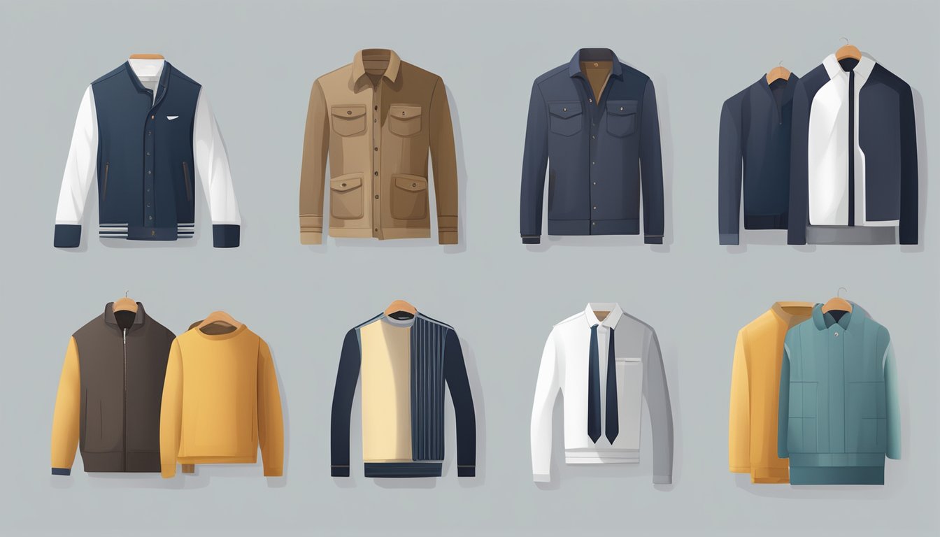 Top clothing brands and online stores are purchasing men's clothing online