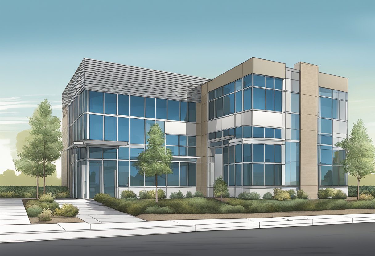 A modern office building with the sign "CSC Sacramento" at 2710 Gateway Oaks Dr, Sacramento, CA 95833
