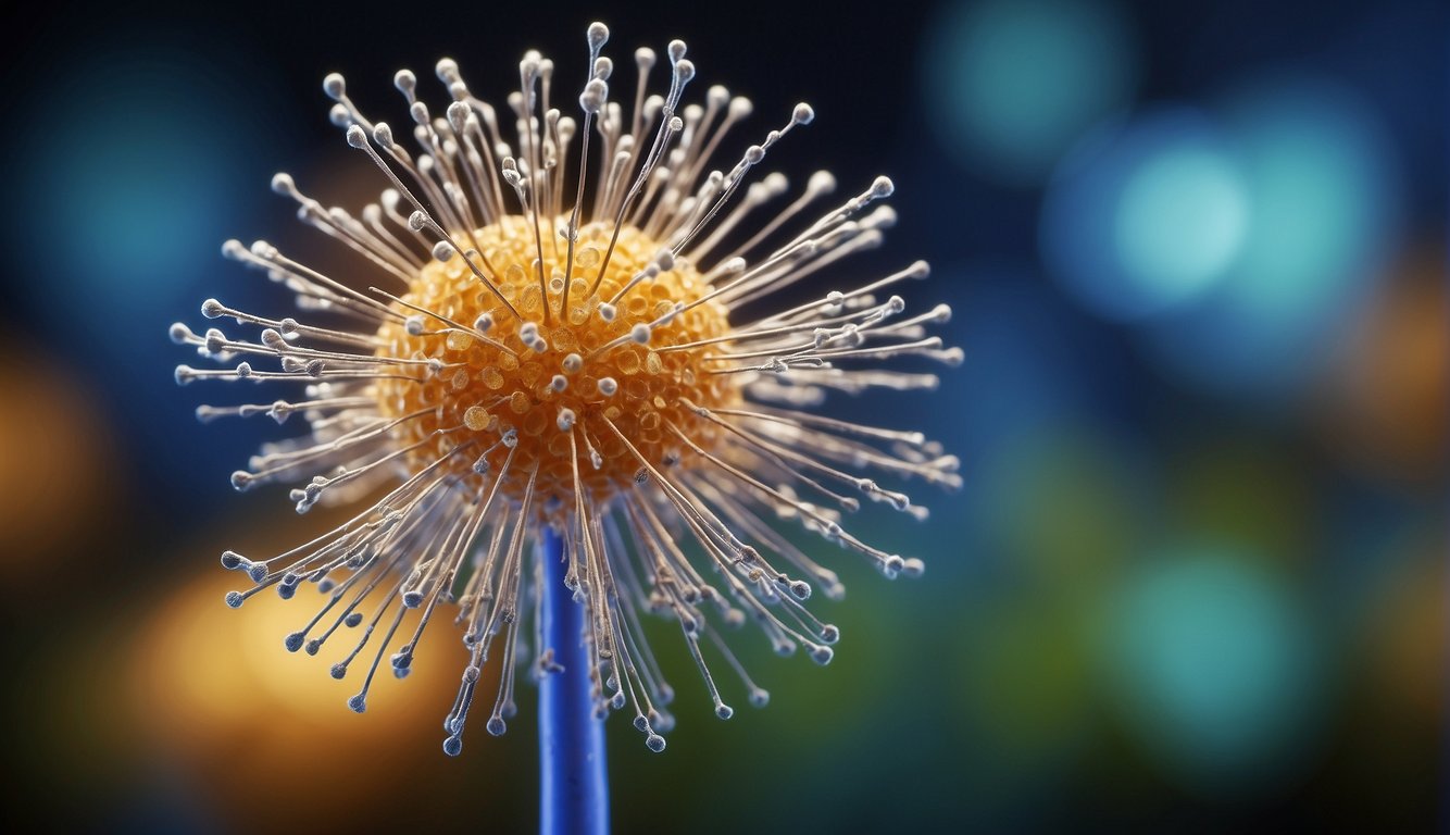 Thymosin Alpha-1 peptide binding to cell receptor, activating immune response, and enhancing T-cell function