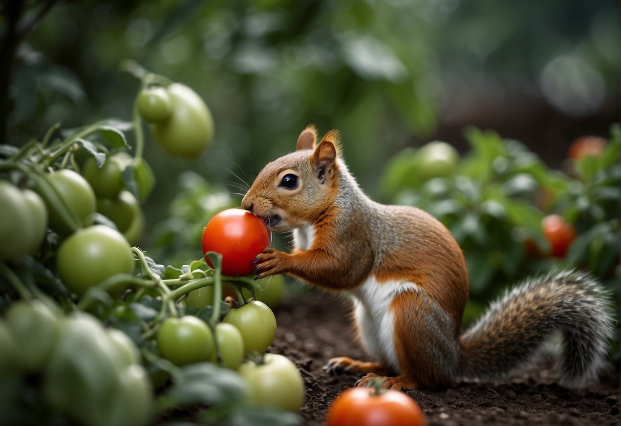 Do Squirrels Eat Vegetable Gardens: Protecting Your Greens from Furry Thieves
