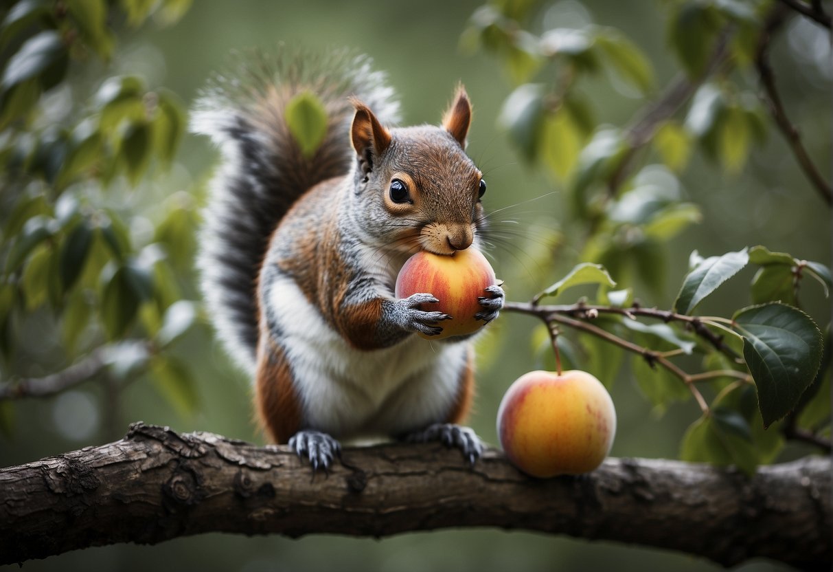 Do Squirrels Eat Peaches: Protecting Your Fruit Trees from Pesky Foragers