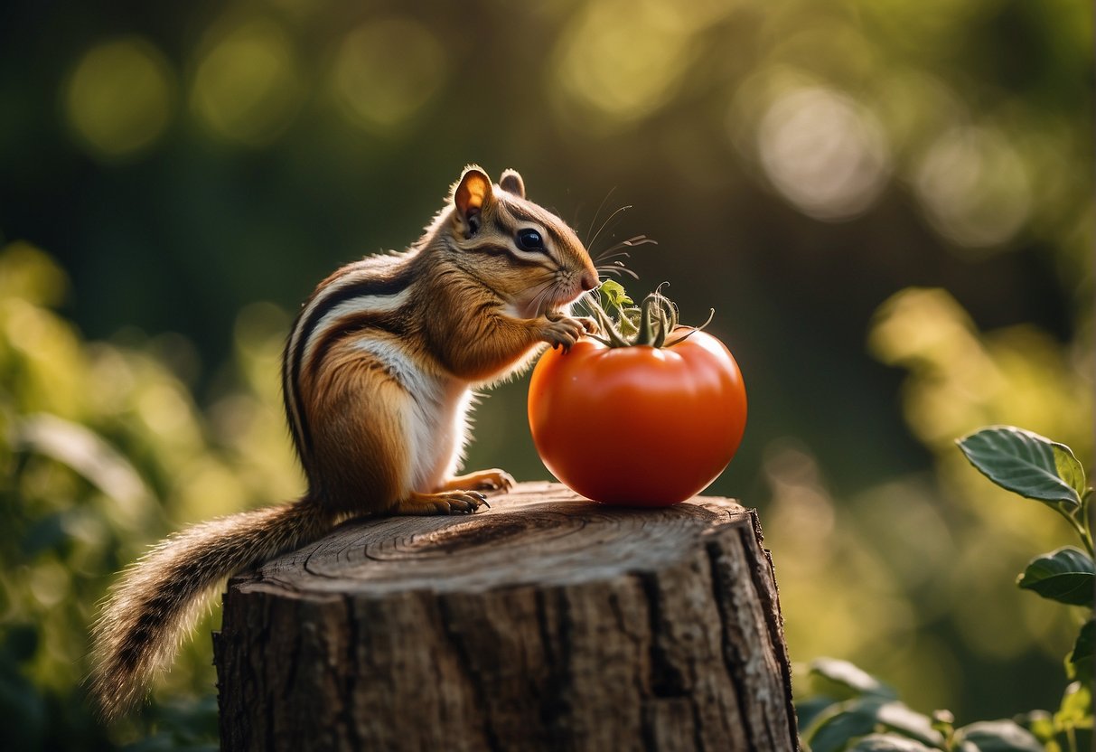 Do Chipmunks Eat Tomatoes: Protecting Your Garden Harvest