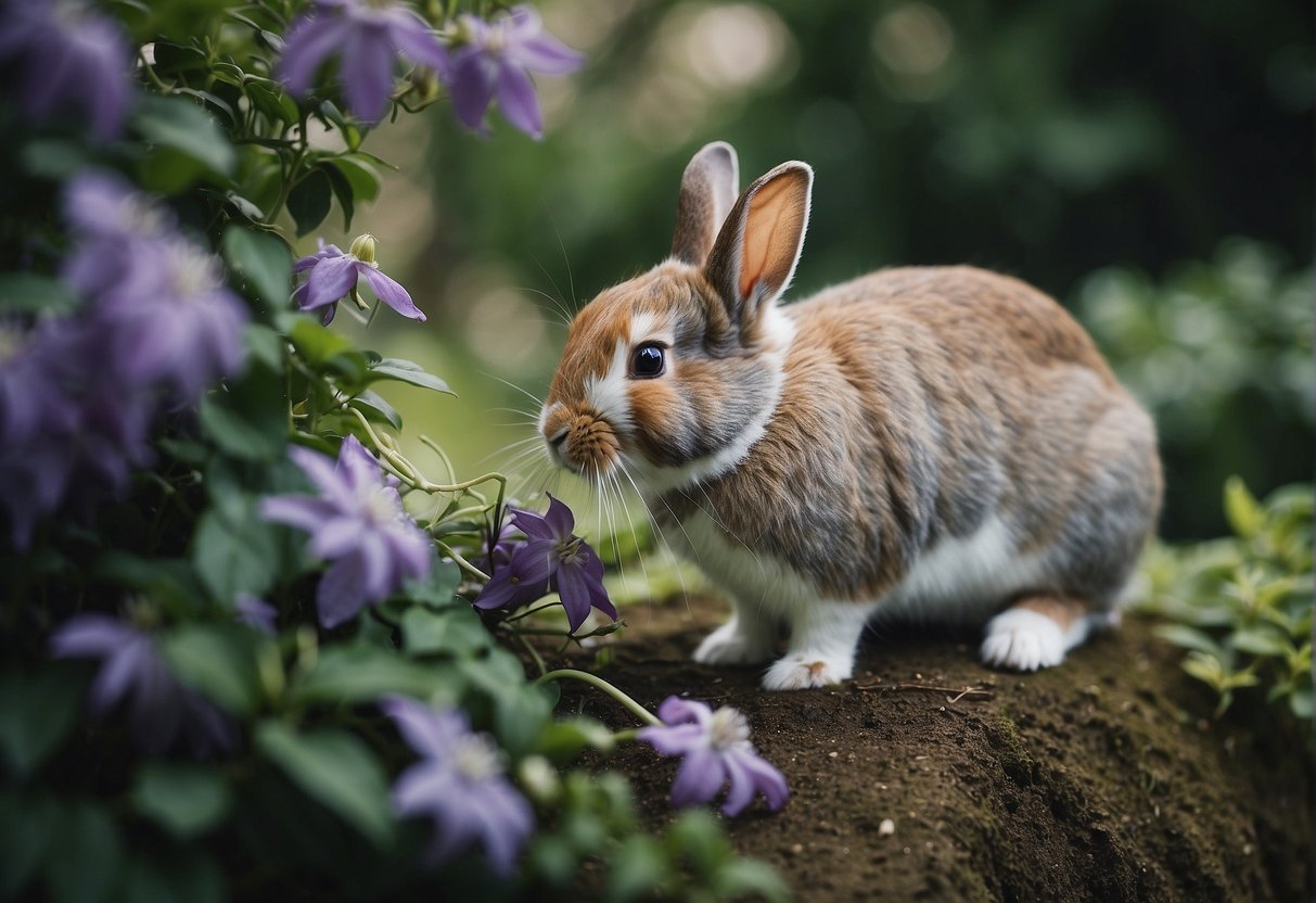 Do Rabbits Eat Clematis: Protecting Your Garden Vines