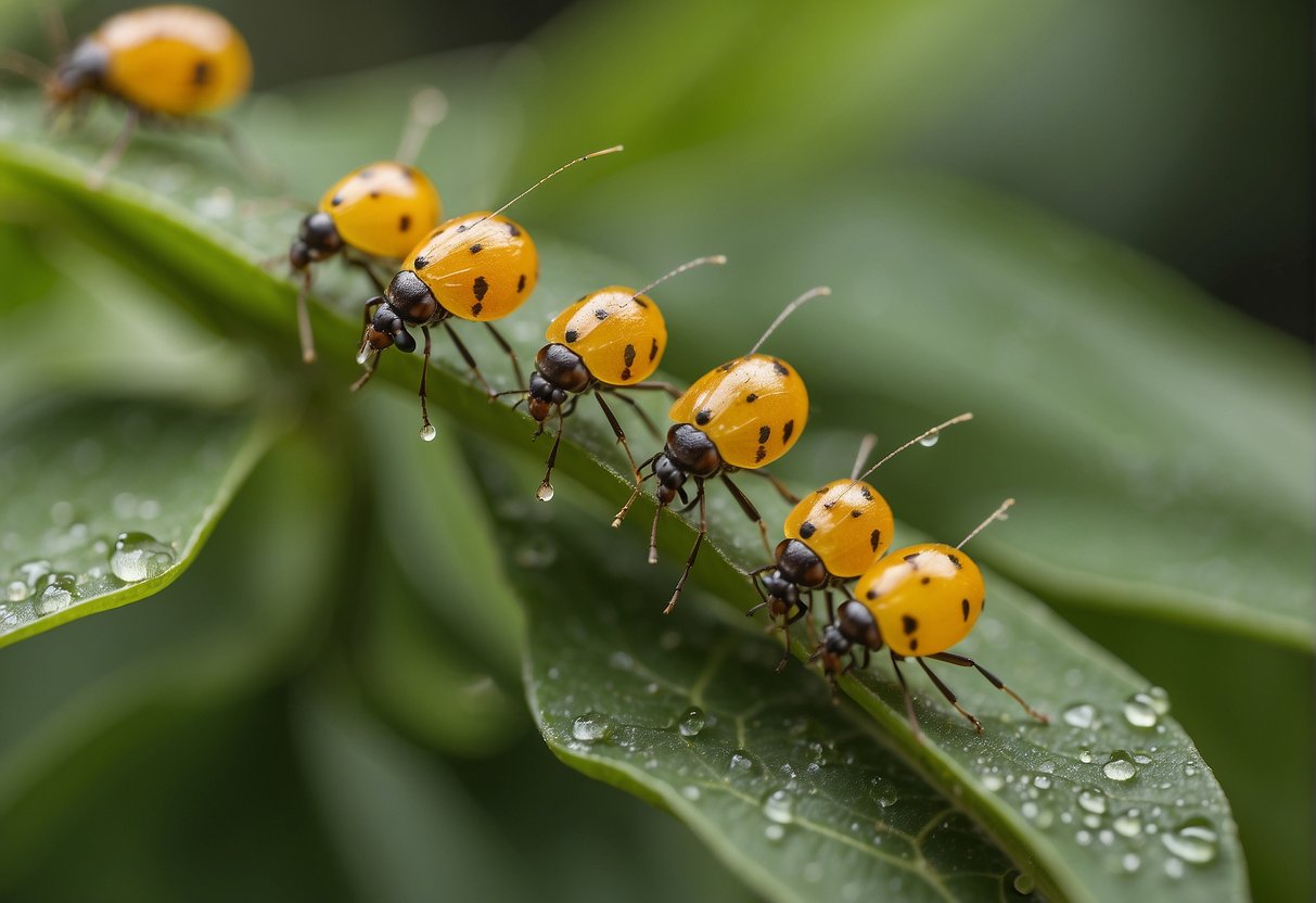 Do Aphids Eat Monarch Eggs: Debunking Myths in Your Garden