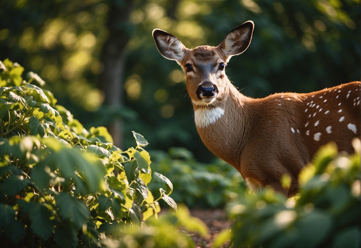 Do Deer Eat Potato Vines: Understanding Garden Wildlife Dynamics