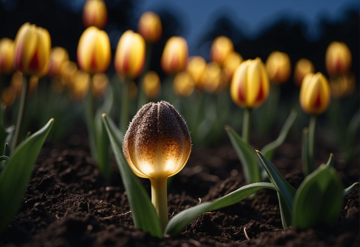 Do Moles Eat Tulip Bulbs Protecting Your Garden's Vibrant Blooms