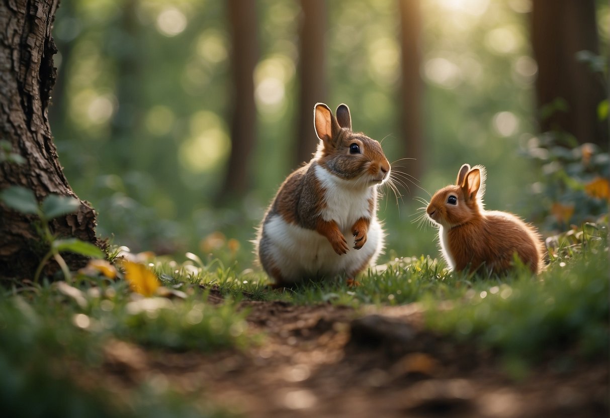 Do Rabbits and Squirrels Get Along: Garden Harmony or Rivalry?